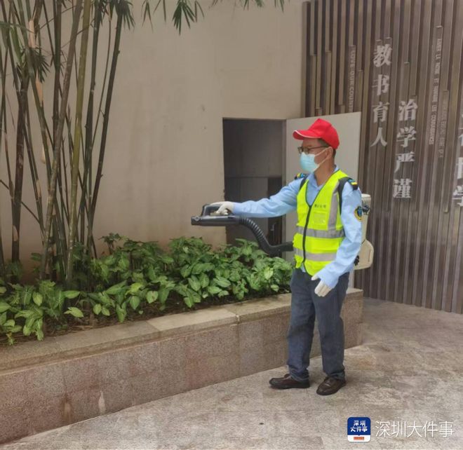 部开放应急避险点 暖心守护台风夜安全AG真人百家家乐平台深外（集团）初中(图2)